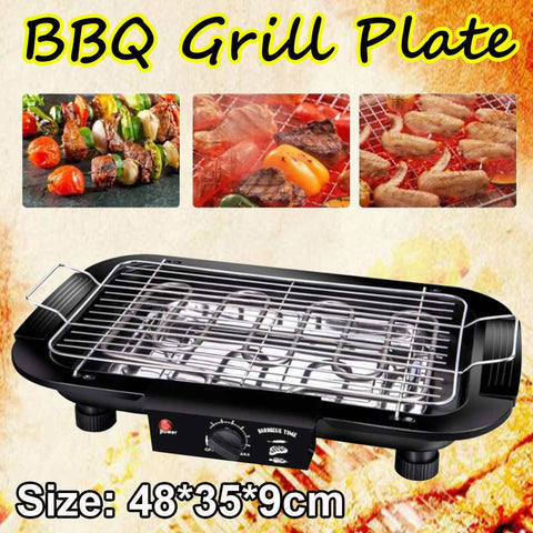 Household Smokeless Multifunctional Electric Grill Eng.Shop LTD